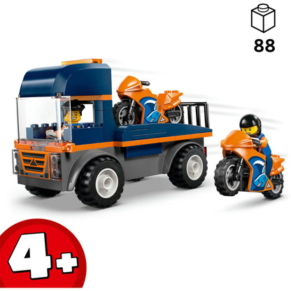 LEGO City Camião de Transporte de Motas 60491