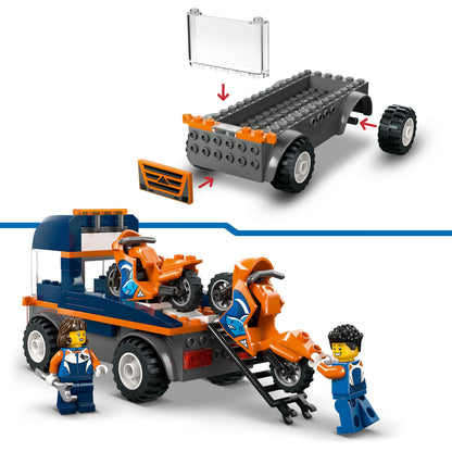 LEGO City Camião de Transporte de Motas 60491