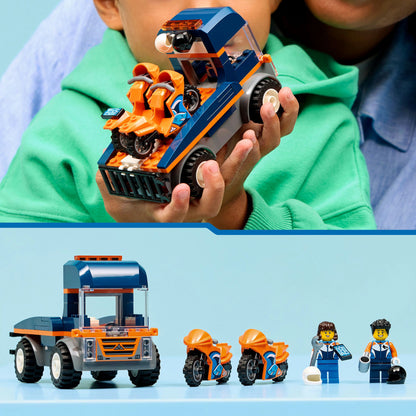 LEGO City Camião de Transporte de Motas 60491