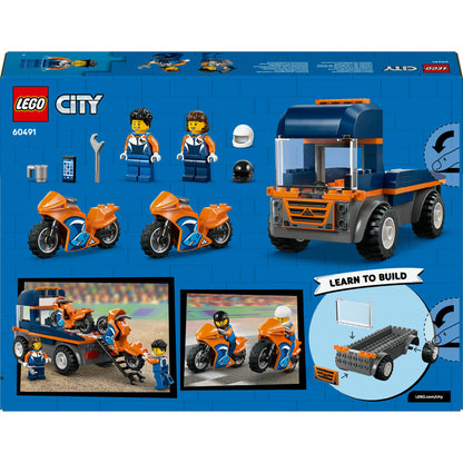 LEGO City Camião de Transporte de Motas 60491