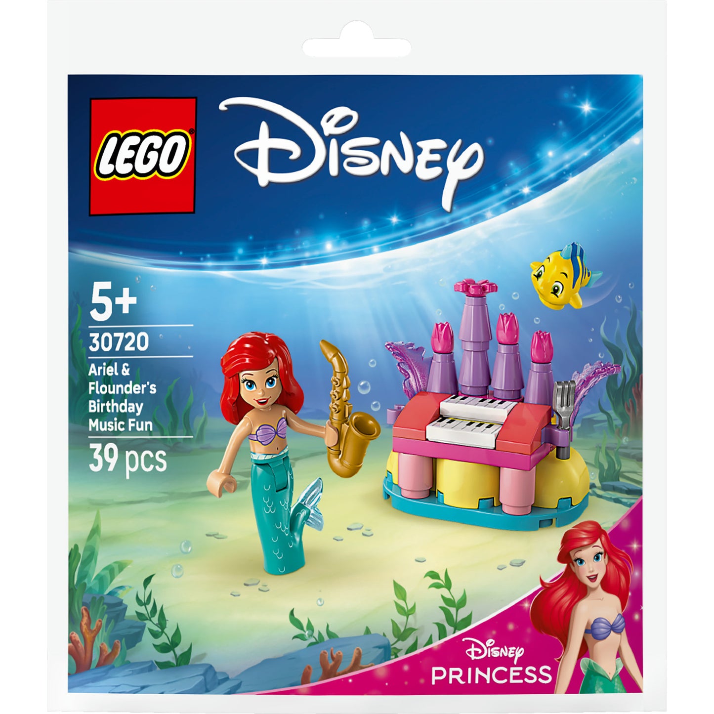 LEGO Disney Ariel & Flounder Diversão Musical de Aniversário 30720