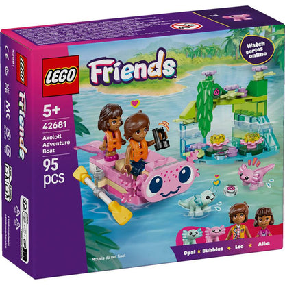 LEGO Friends Barco de Aventuras Axolote 42681 95 Peças