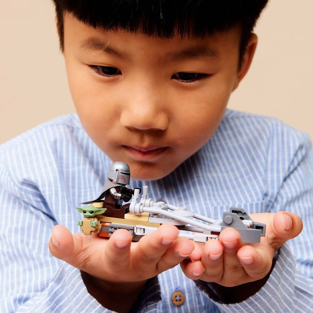 LEGO Star Wars Speeder Bike do Mandalorian e Grogu 58 Peças