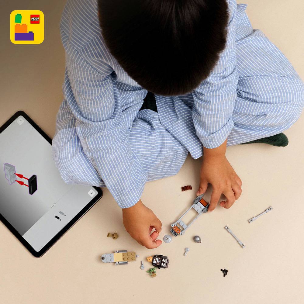 LEGO Star Wars Speeder Bike do Mandalorian e Grogu 58 Peças