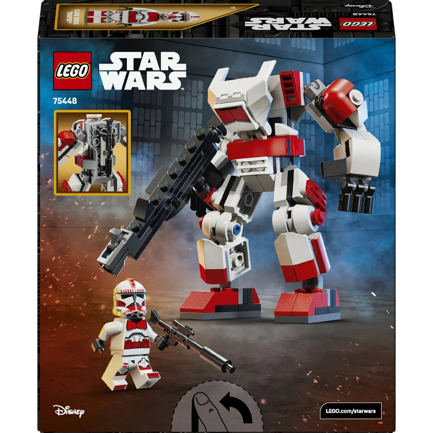 LEGO Star Wars Robô Clone Shock Trooper 75448