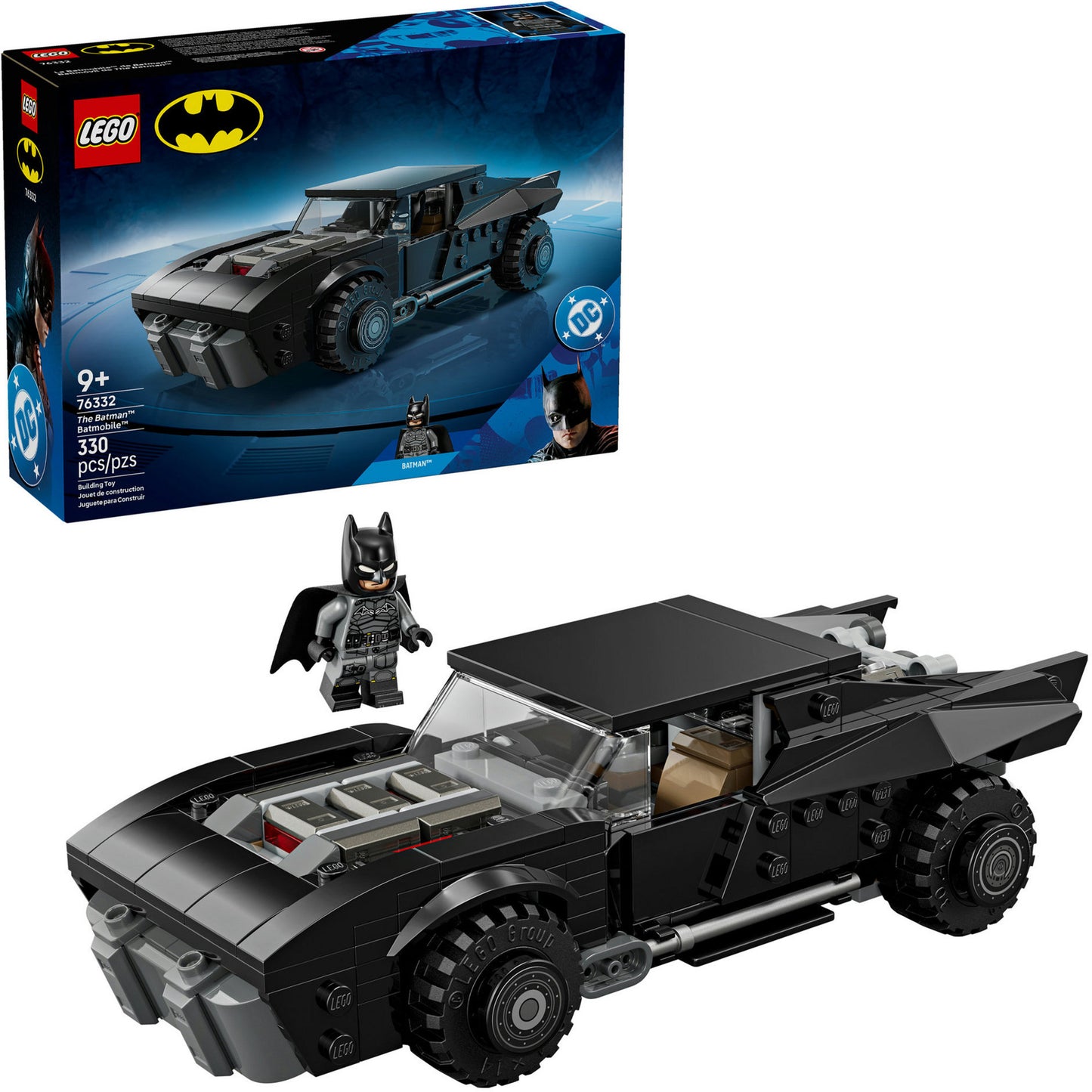 LEGO DC Batman Batmobile 76332 330 Peças