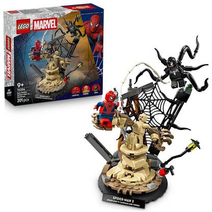 LEGO Marvel Batalha Épica Spider-Man vs Sandman e Venom 76334 201 Peças