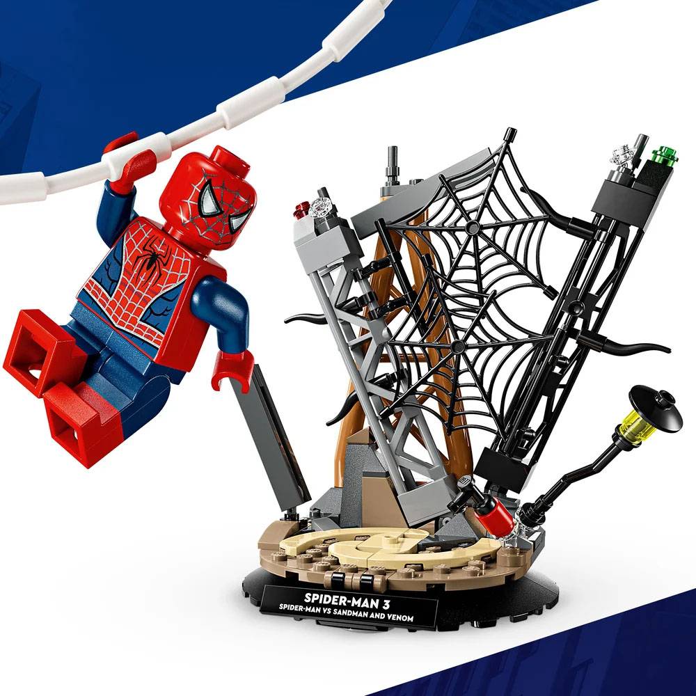 LEGO Marvel Batalha Épica Spider-Man vs Sandman e Venom 76334 201 Peças