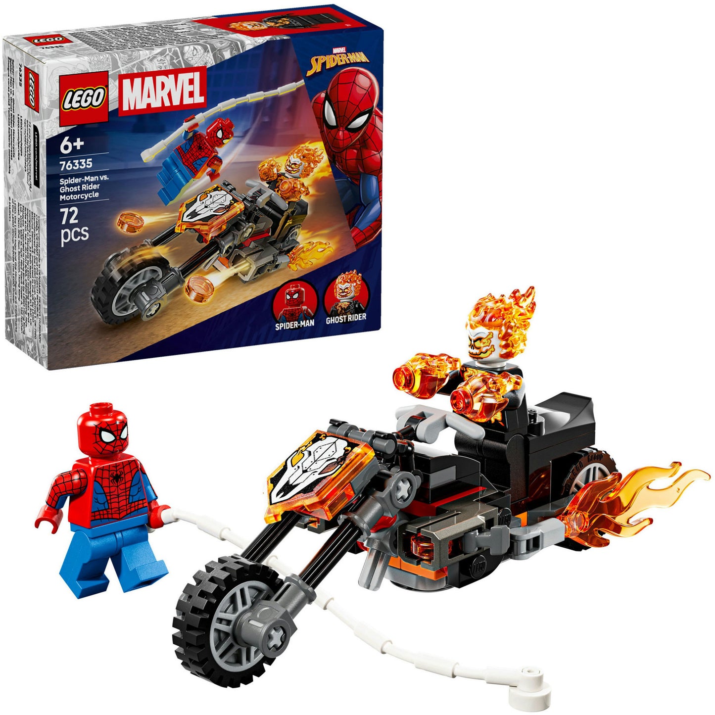 LEGO Super Heroes Spider-Man Contra a Mota do Ghost Rider 76335