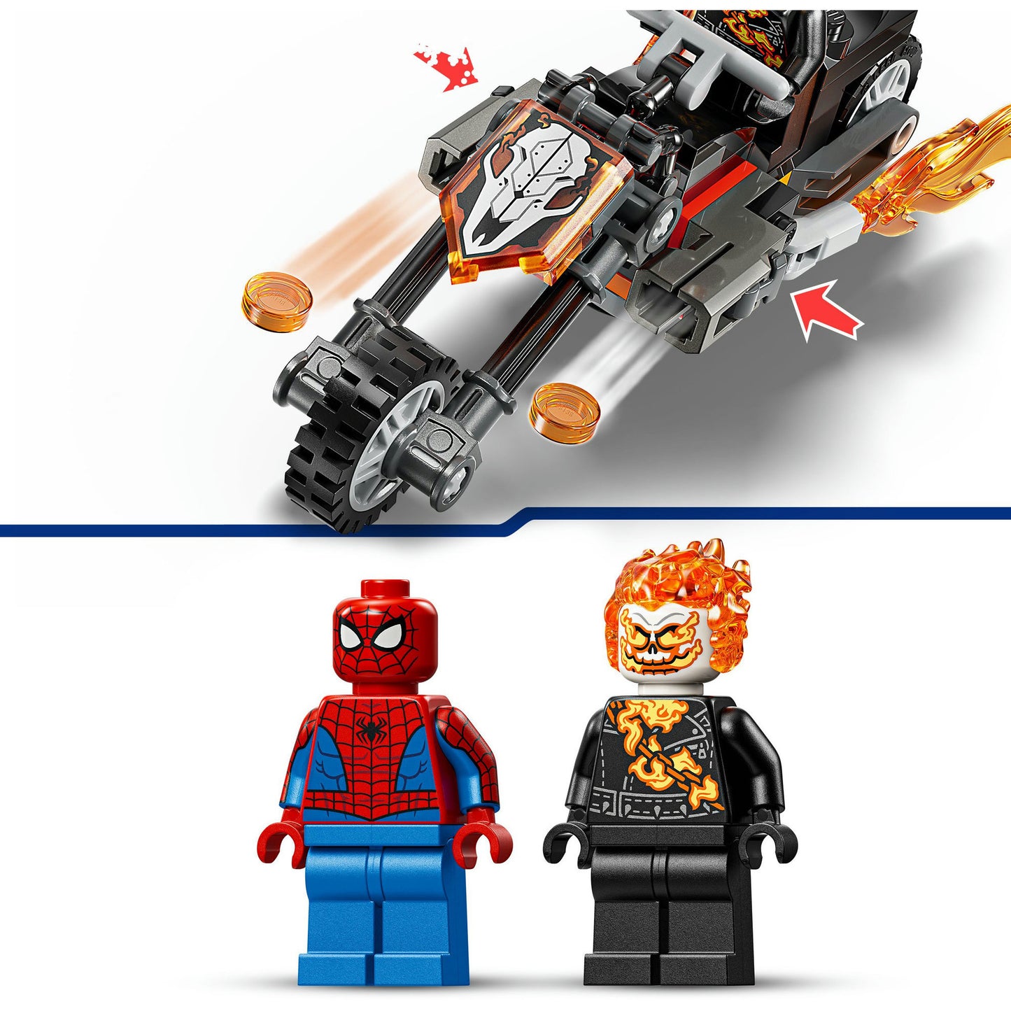 LEGO Super Heroes Spider-Man Contra a Mota do Ghost Rider 76335
