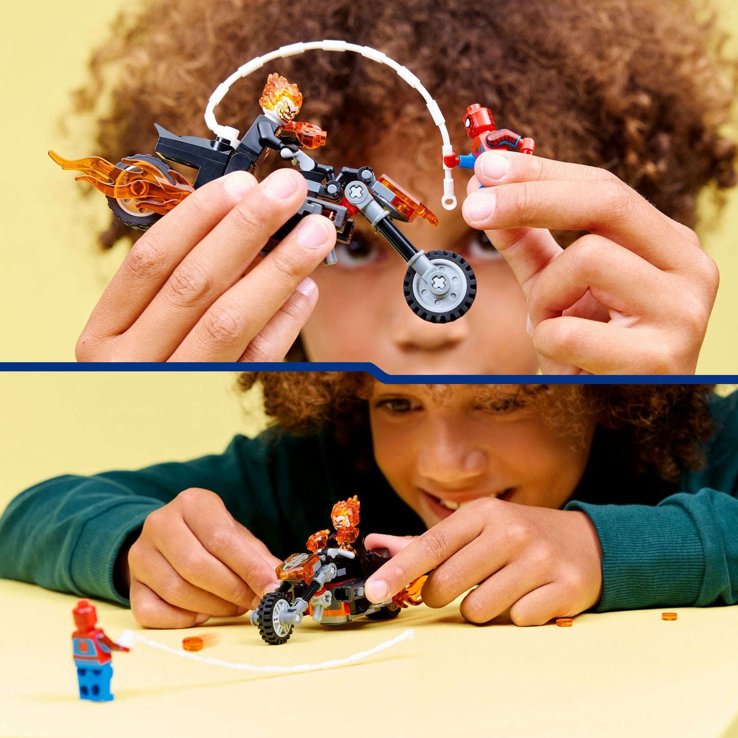 LEGO Super Heroes Spider-Man Contra a Mota do Ghost Rider 76335