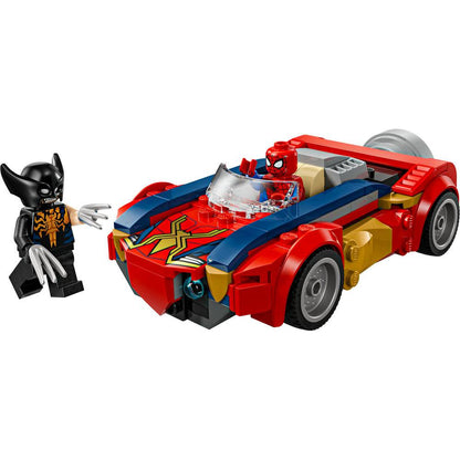 LEGO Marvel Carro do Spider-Man vs Wolverine Venomizado 76336 134 Peças