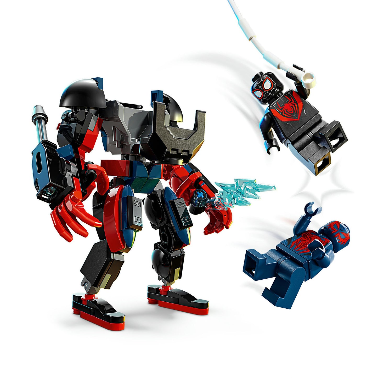 LEGO Marvel Robô do Miles Morales vs Spider-Man 2099