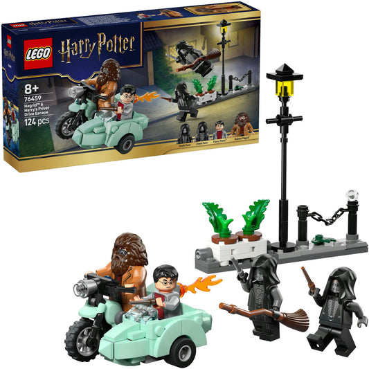 LEGO Harry Potter Fuga de Privet Drive do Hagrid e Harry 76459