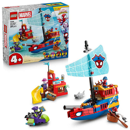 LEGO Marvel Spidey And His Amazing Friends Equipa Spidey 11208 201 Peças