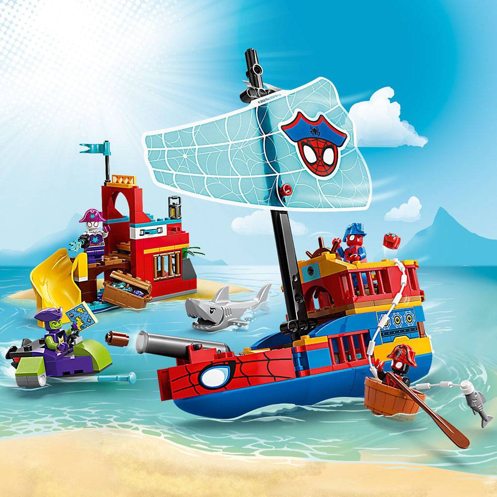 LEGO Marvel Spidey And His Amazing Friends Equipa Spidey 11208 201 Peças