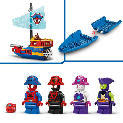 LEGO Marvel Spidey And His Amazing Friends Equipa Spidey 11208 201 Peças