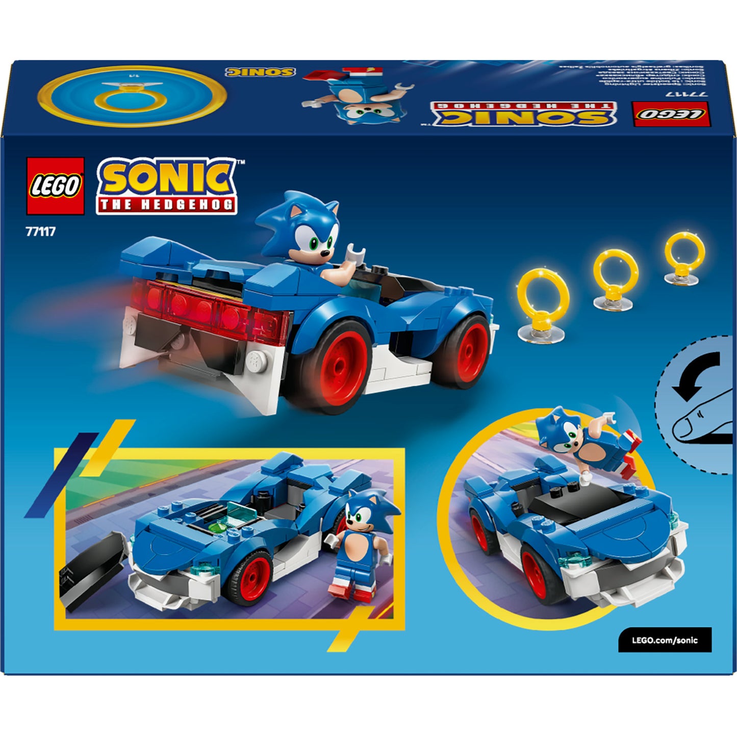 LEGO Sonic Speedster Lightning 77117