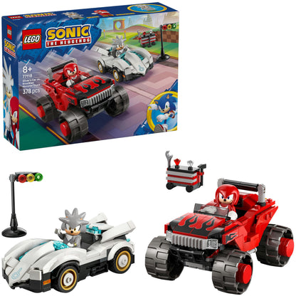 LEGO Sonic Carro do Silver vs Monster Truck do Knuckles 77118