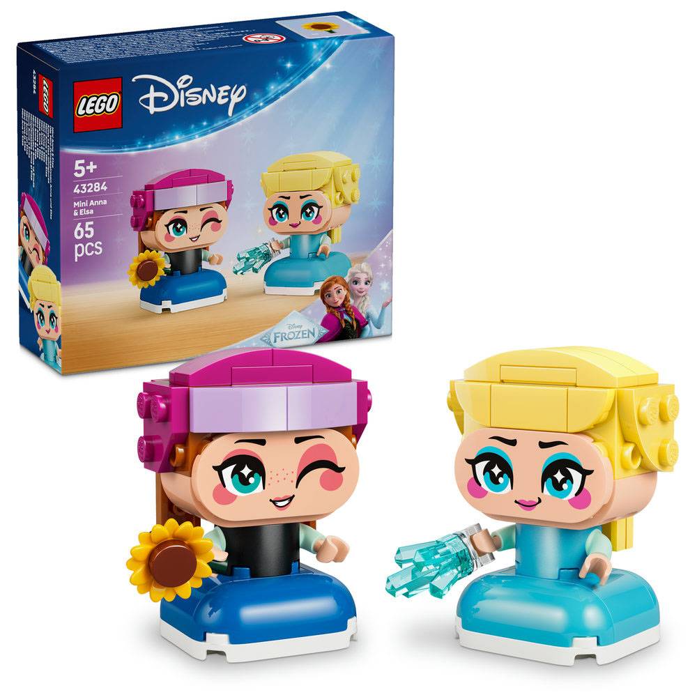 LEGO Disney Frozen Mini Anna e Elsa 43284 65 Peças