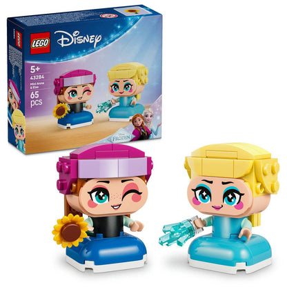 LEGO Disney Frozen Mini Anna e Elsa 43284 65 Peças