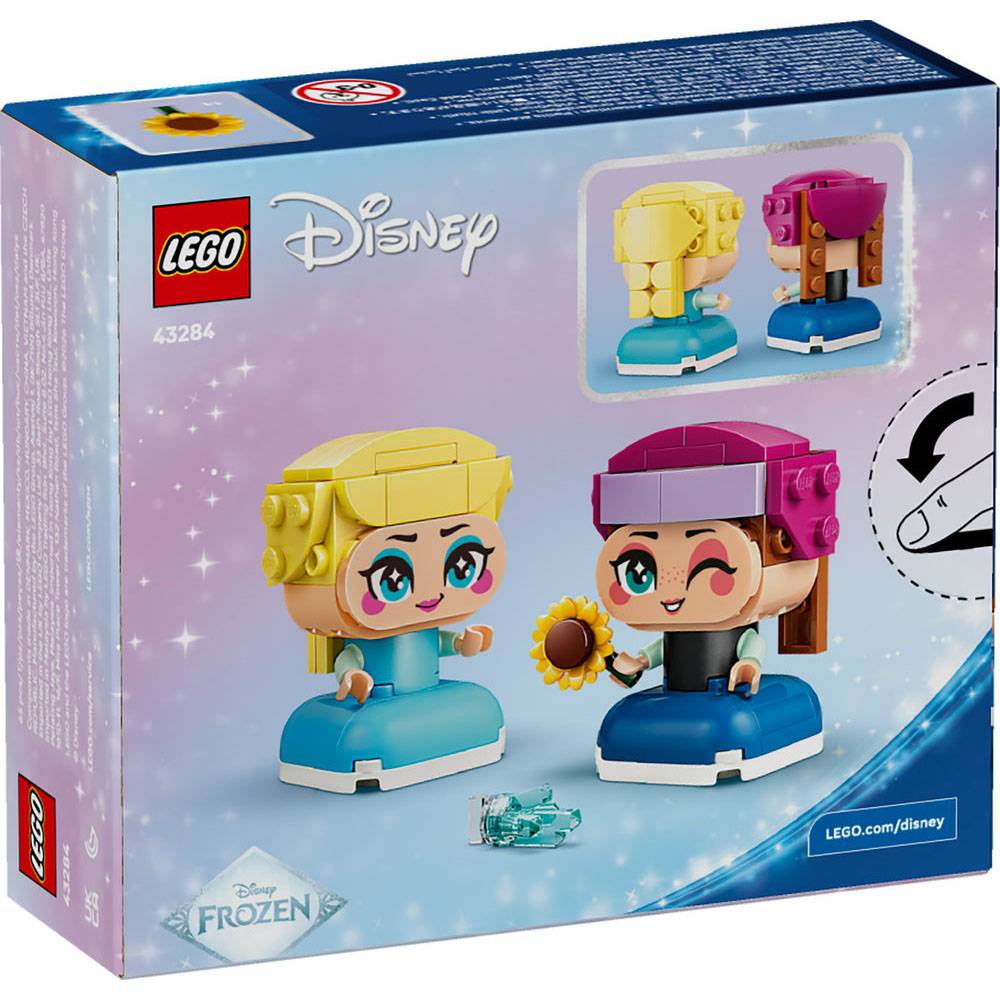 LEGO Disney Frozen Mini Anna e Elsa 43284 65 Peças