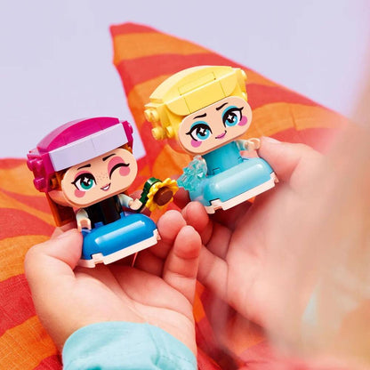 LEGO Disney Frozen Mini Anna e Elsa 43284 65 Peças