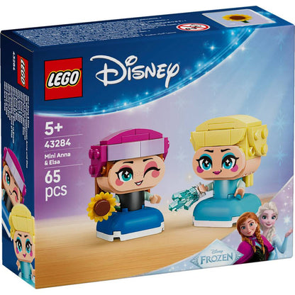 LEGO Disney Frozen Mini Anna e Elsa 43284 65 Peças