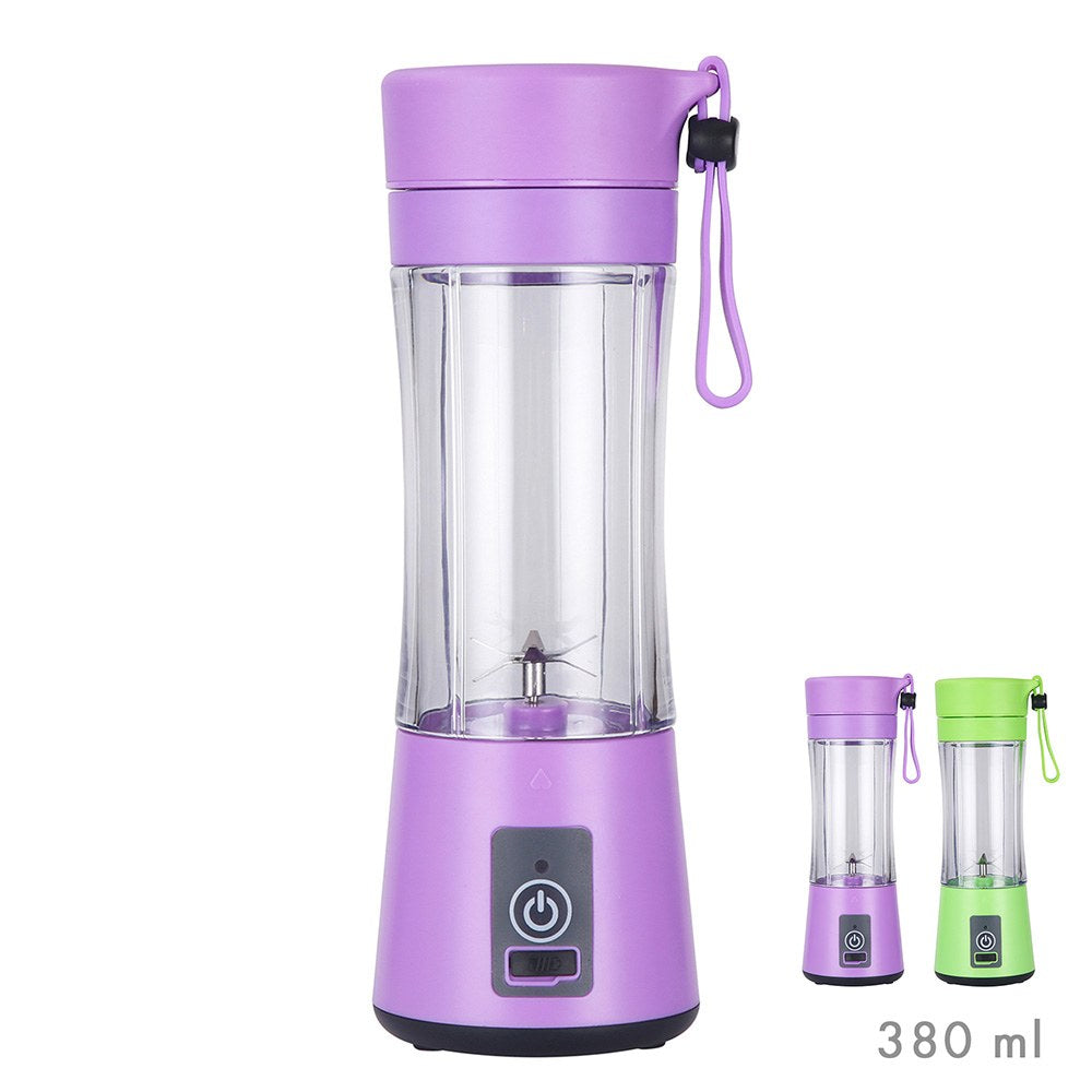 Liquidificador portÃ¡til recarregÃ¡vel via usb, cores sortidas, 380 ml_0