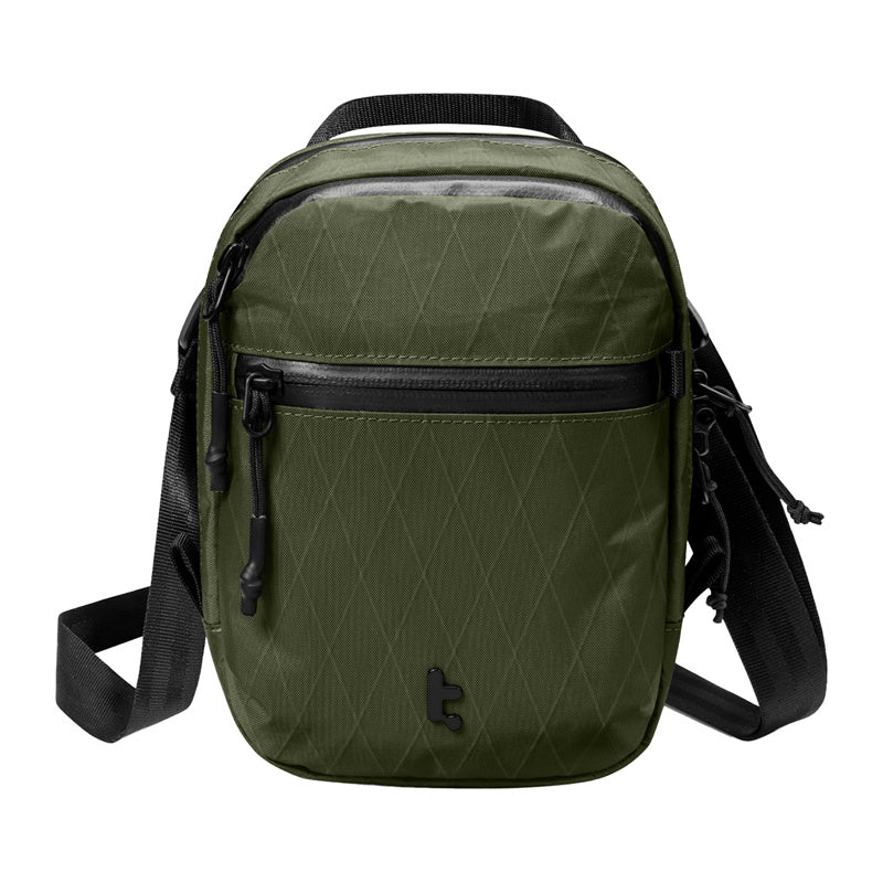 TOMTOC Aviator-T37 travel bag with shoulder strap X-Pac 1.3L (green)_1