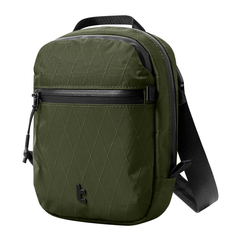 TOMTOC Aviator-T37 travel bag with shoulder strap X-Pac 1.3L (green)_2