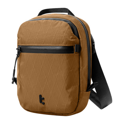 TOMTOC Aviator-T37 travel bag with shoulder strap X-Pac 1.3L (brown)_2