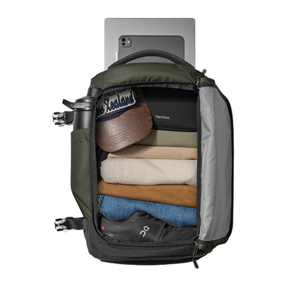 TOMTOC Navigator-T66 Liteway Travel Backpack 15.6"/28L (green)_3