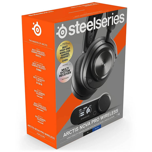 Headset Steelseries Arctis Nova Pro Wireless/Bluetooth Gaming Preto_0