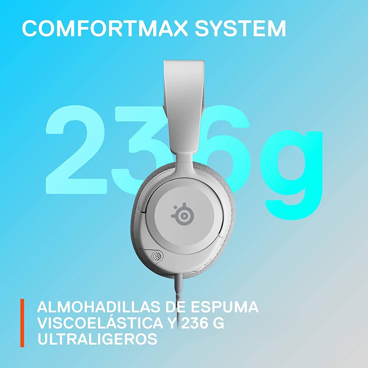 Headset SteelSeries Arctis Nova 1P Branco