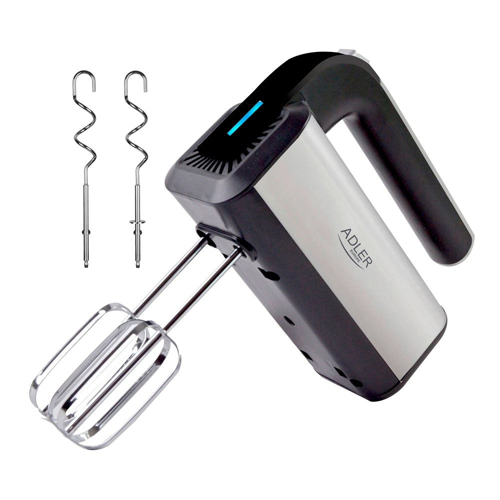 Batedeira de mÃ£o, ad4225, inox e preta, 800 w_0