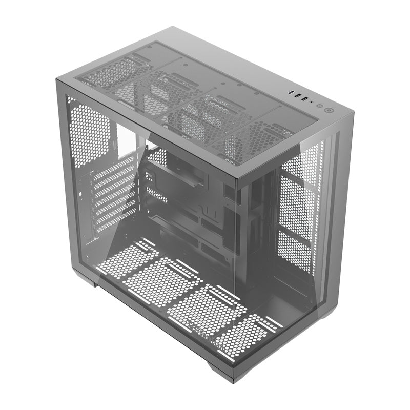 DarkFlash C280 computer case (black) + 7 fans_9