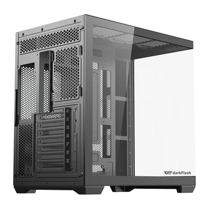 DarkFlash C280 computer case (black) + 7 fans_8