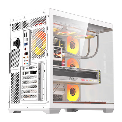 DarkFlash C280 computer case (white) + 7 fans_2