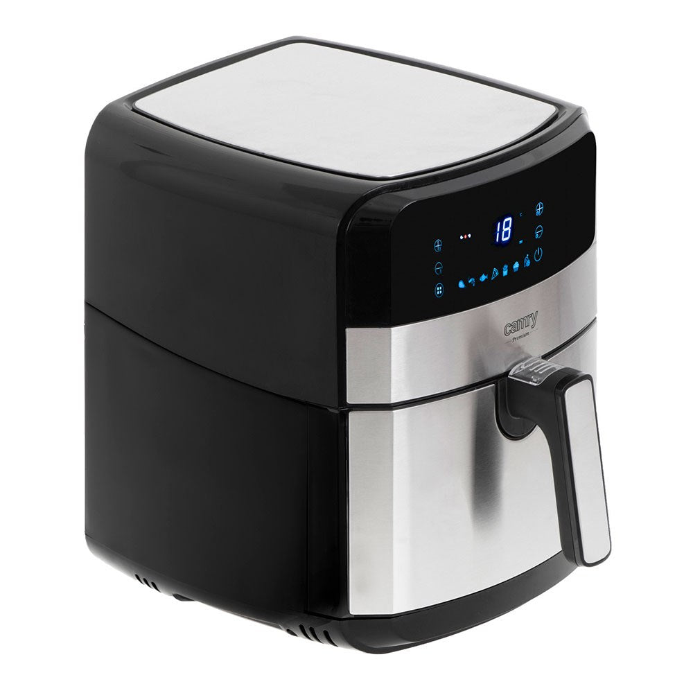 Fritadeira elÃ©trica cr6311 em aÃ§o inoxidÃ¡vel/preta, 5 l, 2500 w_0
