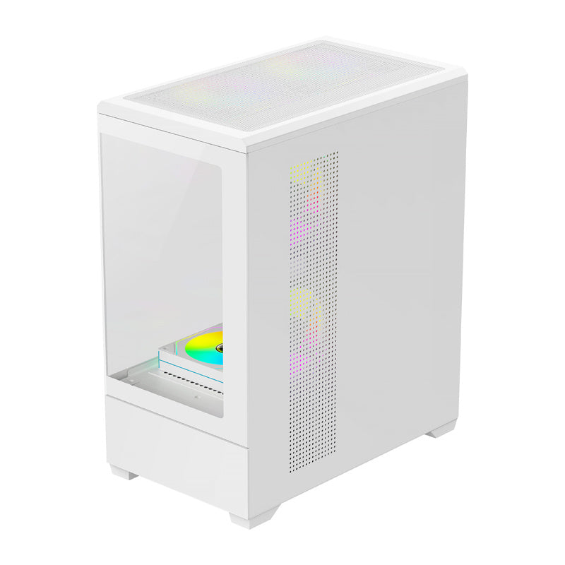 DarkFlash C365 computer case (white) + 5 fans_2