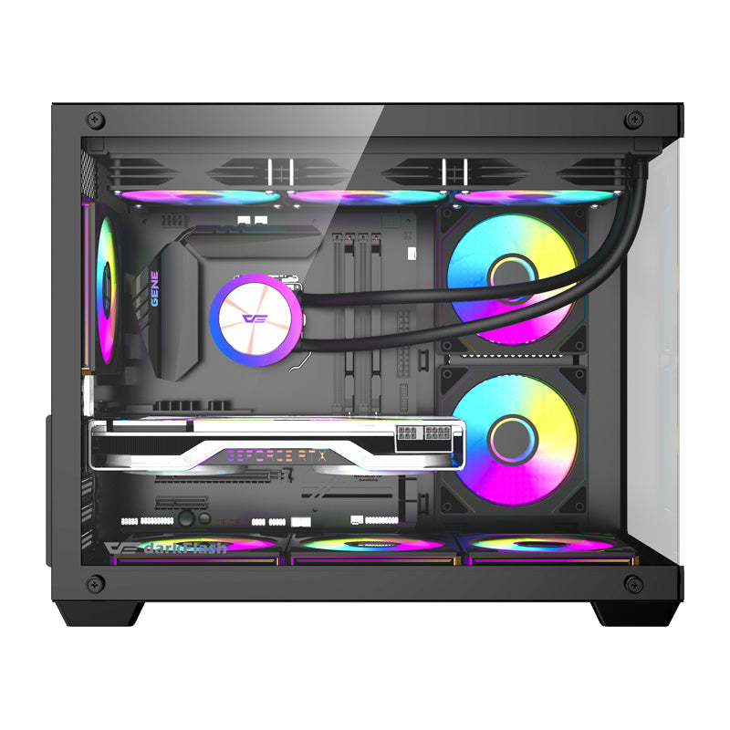 DarkFlash B275 PRO computer case (black) + 6 fans_3