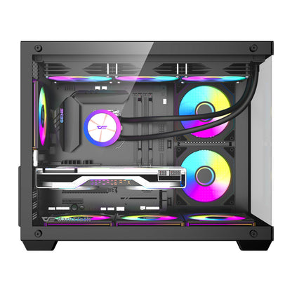 DarkFlash B275 PRO computer case (black) + 6 fans_3