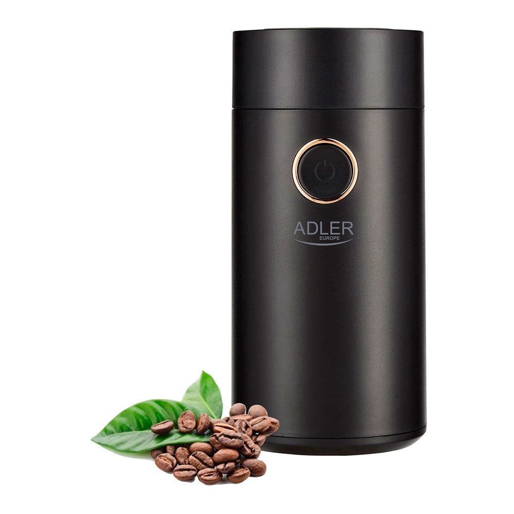 Moedor de cafÃ© ad446 preto e dourado, 150 w_0