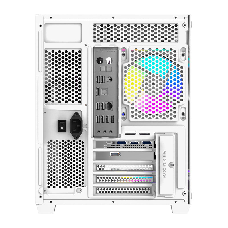 DarkFlash B275 PRO computer case (white) + 6 fans_5