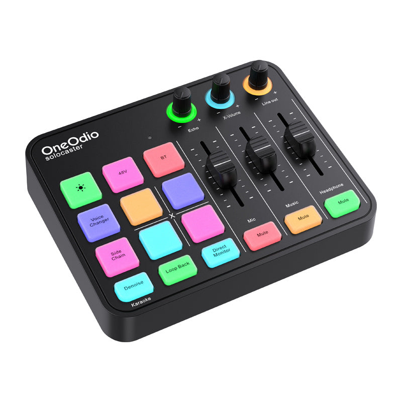 OneOdio Solocaster Audio Mixer and Sound Card_1