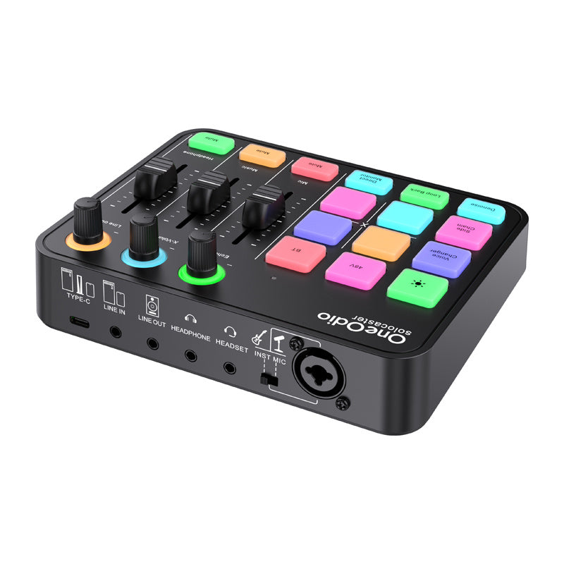 OneOdio Solocaster Audio Mixer and Sound Card_3