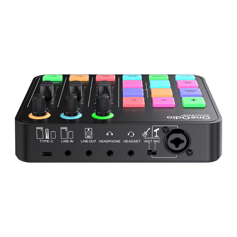 OneOdio Solocaster Audio Mixer and Sound Card_4