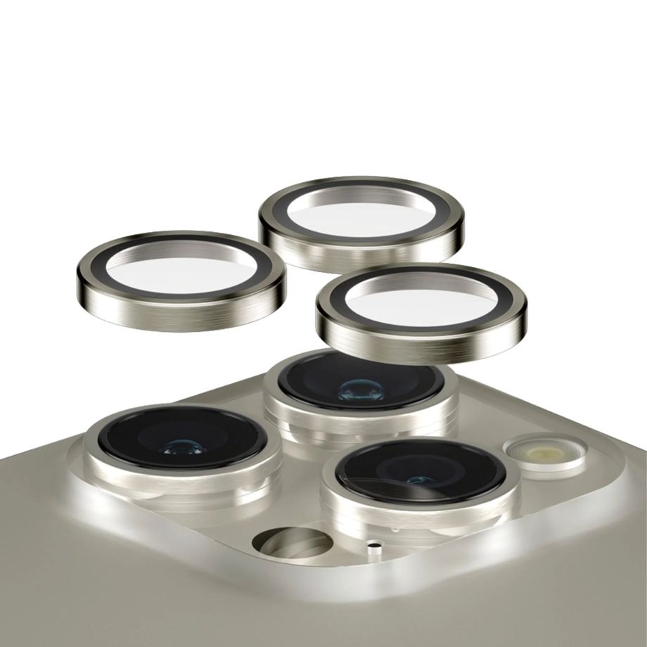 Protetor de Lente PanzerGlass / Natural Metal / iP 15 Pro / Max_0