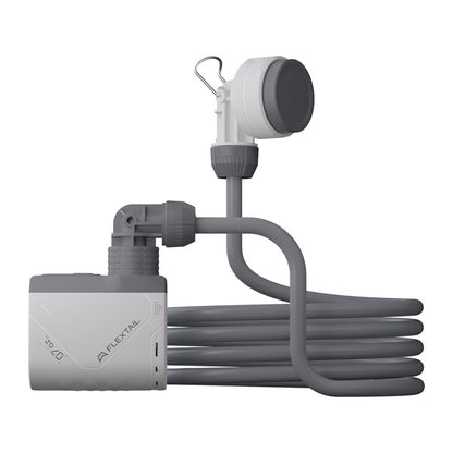 Flextail Tiny Shower Portable Shower with Pump (White)_0